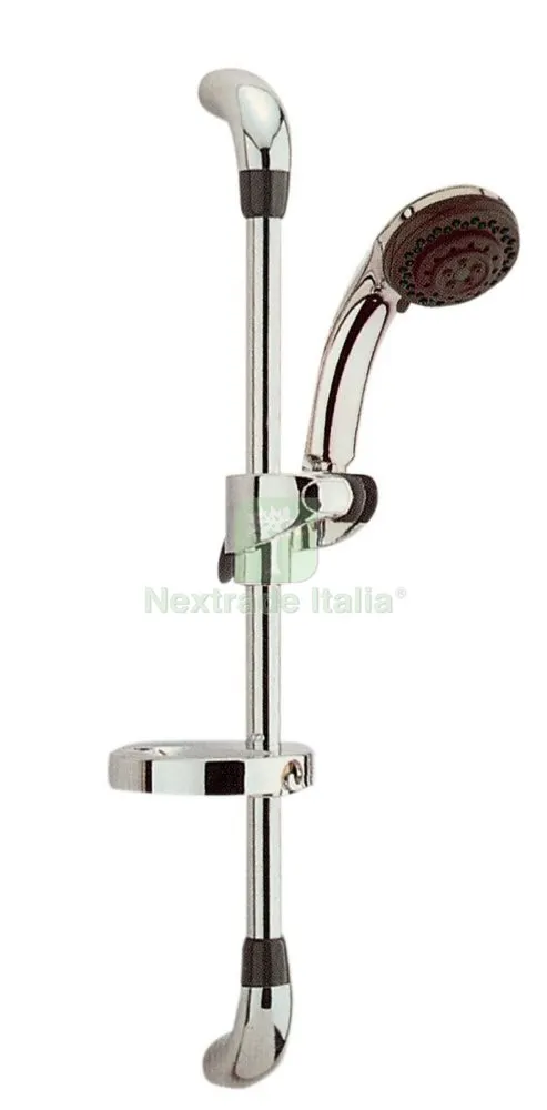4PZ Saliscendi CM.60 Diametro 25 America con Portasapone S848 — Accessori bagno — rif. FERX.1458 4PZ Saliscendi CM.60 Diametro 25 America con Portasapone S848 — Accessori bagno — rif. FERX.1458