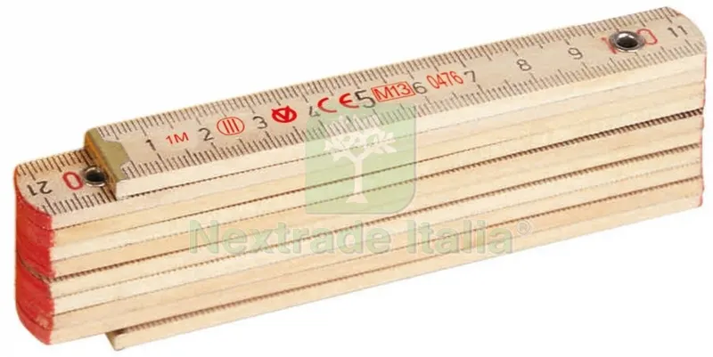 12PZ METRO SEMPLICE A 10 STECCHE — Misurazione e taglio manuale — rif. FERX.1462 12PZ METRO SEMPLICE A 10 STECCHE — Misurazione e taglio manuale — rif. FERX.1462