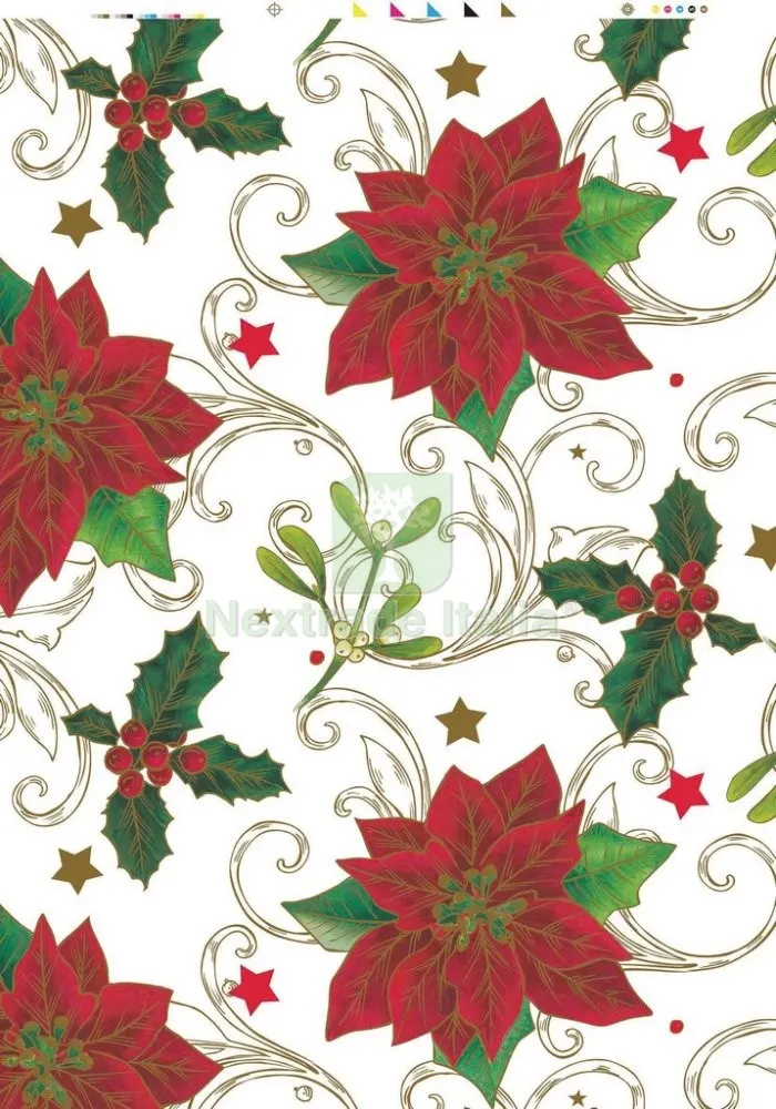 20ML Tovagliato "natale" MOD.385-4577 H.CM.140 — Tessili e biancheria casa — rif. FERX.14633