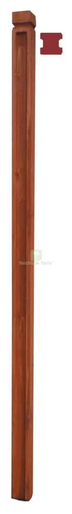 6PZ Pali Tipo Lineare in Legno Trattati ED Impregnati Sezione CM 6X6 Altezza CM 180H — Staccionate e steccati — rif. FERX.14673
