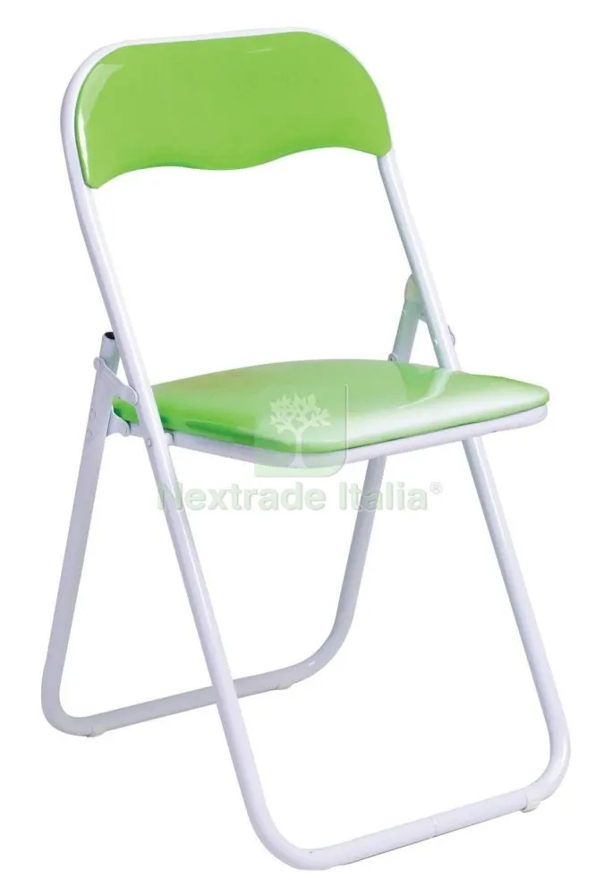 4PZ Sedia Pieghevole Colore Verde — Arredo — rif. FERX.14700 4PZ Sedia Pieghevole Colore Verde — Arredo — rif. FERX.14700