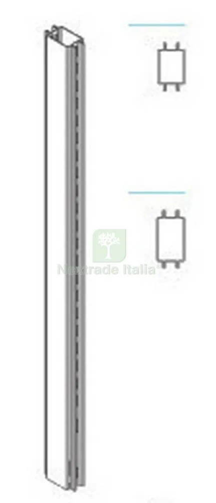 ZAF Piantana Bifacciale x Gondola CM.7,2X140H — Accessori bagno — rif. FERX.14783 ZAF Piantana Bifacciale x Gondola CM.7,2X140H — Accessori bagno — rif. FERX.14783