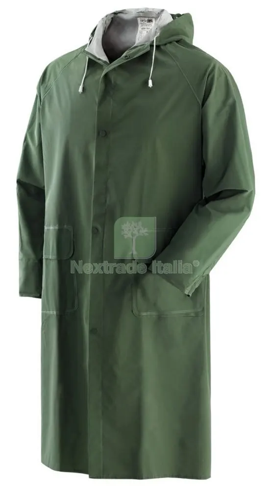 CAPPOTTO ANTISTRAPPO VERDE TAGLIA XL — Antipioggia e impermeabili — rif. FERX.14787