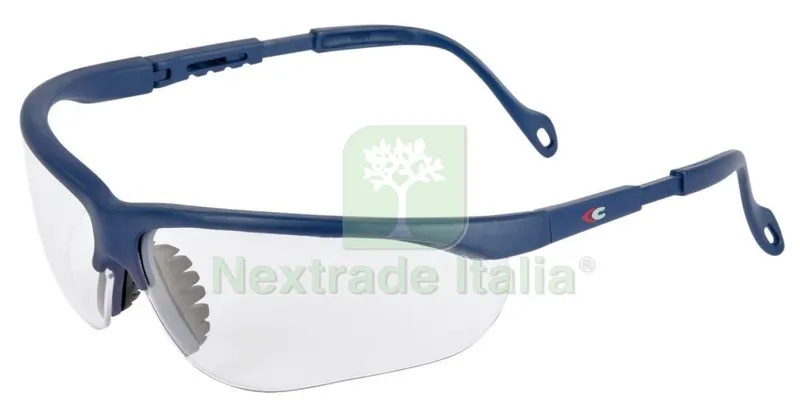 10PZ OCCHIALI DI PROTEZIONE "WAVY" — Protezioni corpo — rif. FERX.14819