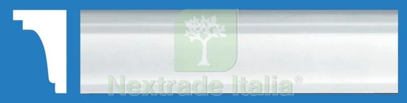 4PZ Cornicetta in Gesso ART. C07530 ML.1,5 — Cemento, malte e collanti edili — rif. FERX.14909 4PZ Cornicetta in Gesso ART. C07530 ML.1,5 — Cemento, malte e collanti edili — rif. FERX.14909