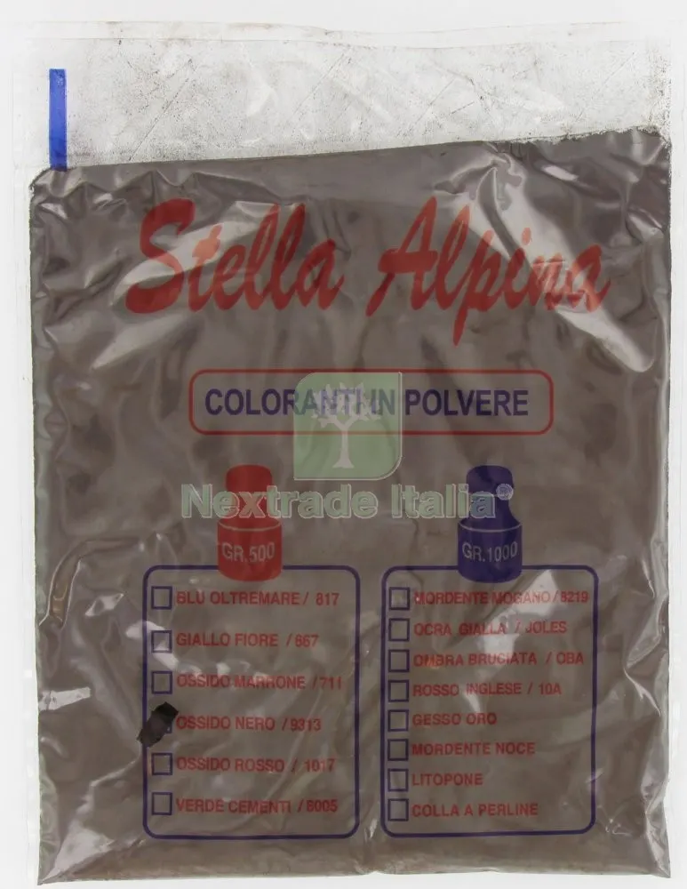 20PZ Nero Sintetico Cemento da KG.0,500 — Cemento, malte e collanti edili — rif. FERX.14963 20PZ Nero Sintetico Cemento da KG.0,500 — Cemento, malte e collanti edili — rif. FERX.14963