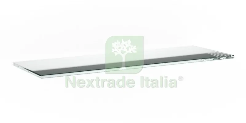 5PZ Mensola MOD.VITRA MM.6 Trasparente CM.15X60 — Arredo — rif. FERX.14998 5PZ Mensola MOD.VITRA MM.6 Trasparente CM.15X60 — Arredo — rif. FERX.14998