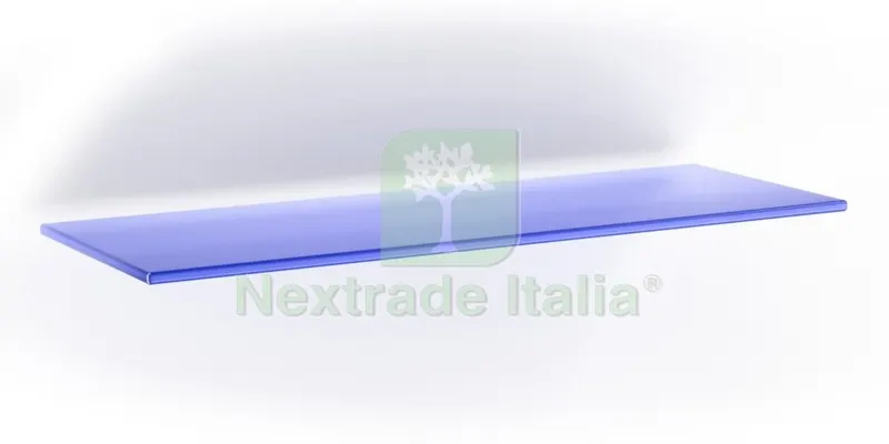 5PZ Mensola MOD.VITRA MM.6 Blu CM.15X60 — Arredo — rif. FERX.15008