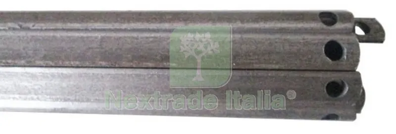 25PZ FERRO CREMONESE 1/2 TONDO H.CM.200 — Maniglie e pomelli — rif. FERX.15082 25PZ FERRO CREMONESE 1/2 TONDO H.CM.200 — Maniglie e pomelli — rif. FERX.15082