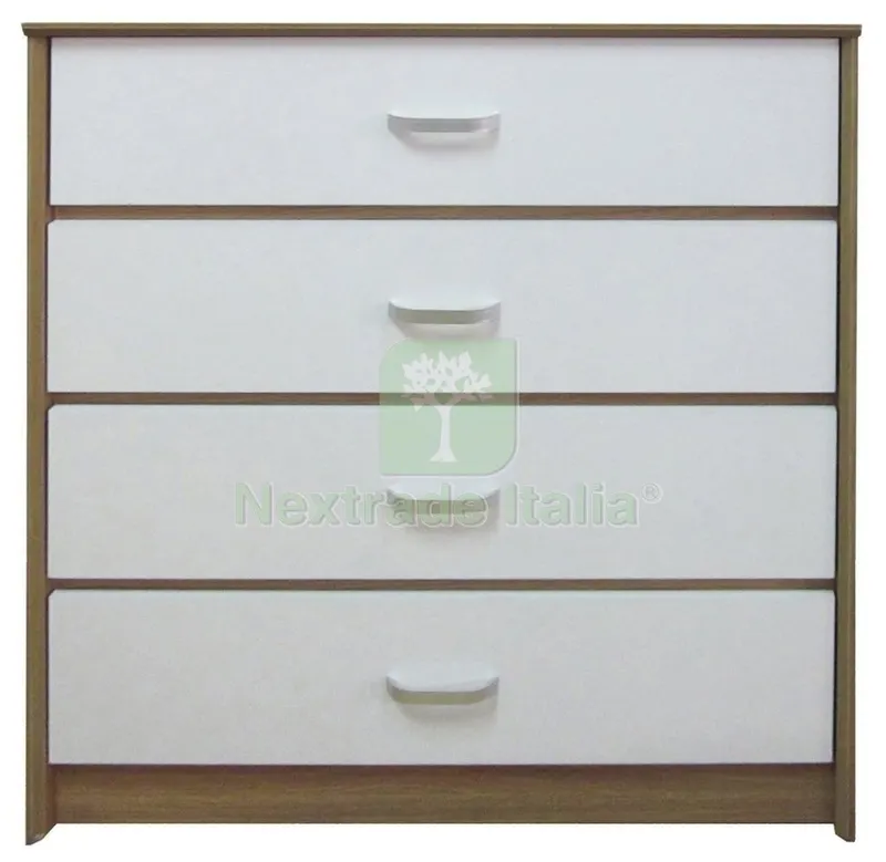Kit Cassettiera 4 Cassetti "SHARO"80X40X93H — Arredo — rif. FERX.15120
