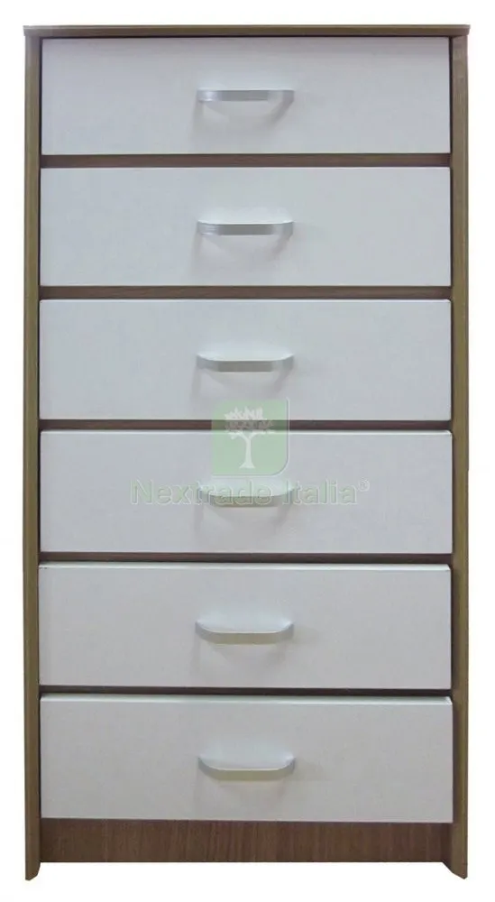 Kit Cassettiera Stretta 6CASSETTI"SHARO"50X40X123 — Arredo — rif. FERX.15124