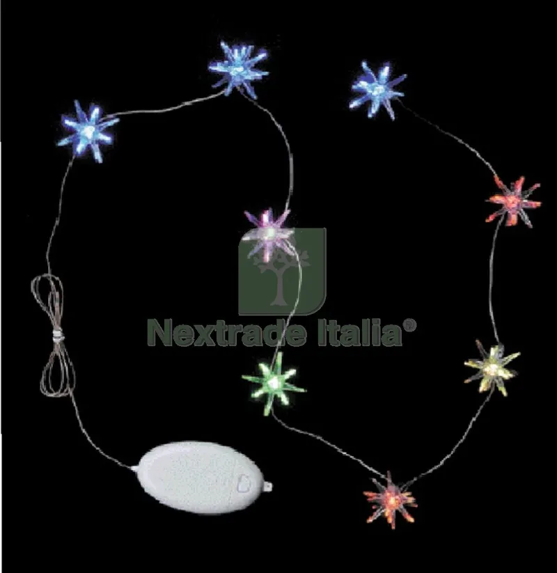 Luci LED "stella" con Batteria PZ.8 Mult CM.191 — Illuminazione — rif. FERX.15158 Luci LED "stella" con Batteria PZ.8 Mult CM.191 — Illuminazione — rif. FERX.15158