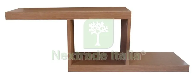 Mensola Doppia con Vano CM 90X30,6X18 Rovere — Arredo — rif. FERX.15159 Mensola Doppia con Vano CM 90X30,6X18 Rovere — Arredo — rif. FERX.15159