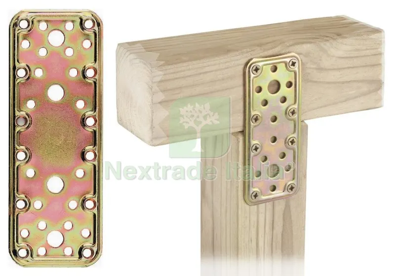 25PZ PIASTRA DIRITTAACCIAIO TROPICALIZZATO ART. 772 MM.65X180 — Tasselli e ancoraggi — rif. FERX.15175