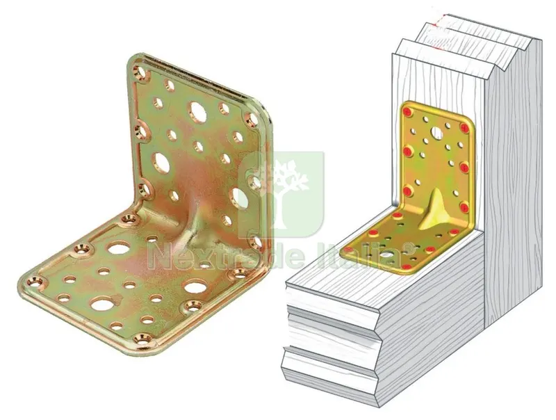 20PZ PIASTRA ANGOLARE IN ACCIAIO TROPICALIZZATO MM 90X90X90 — Tasselli e ancoraggi — rif. FERX.15208 20PZ PIASTRA ANGOLARE IN ACCIAIO TROPICALIZZATO MM 90X90X90 — Tasselli e ancoraggi — rif. FERX.15208