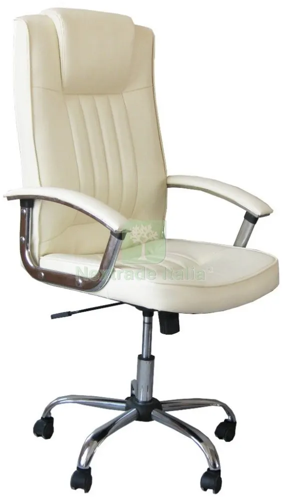 Poltrona Girevole UT-C335 Crema — Arredo — rif. FERX.15214 Poltrona Girevole UT-C335 Crema — Arredo — rif. FERX.15214