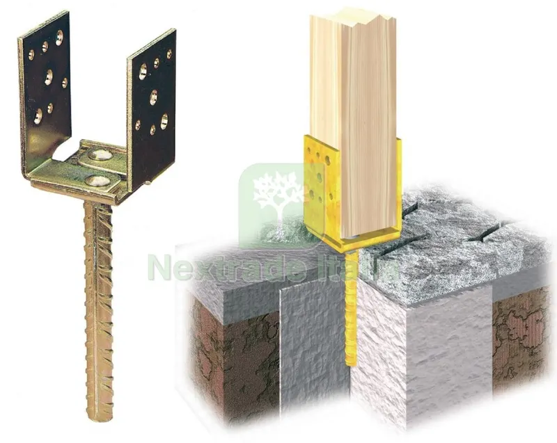 4PZ SUPPORTO ANCORAGGIO ACCIAIO TROPICALIZZATO ART. 788 70X115 MM — Tasselli e ancoraggi — rif. FERX.15237