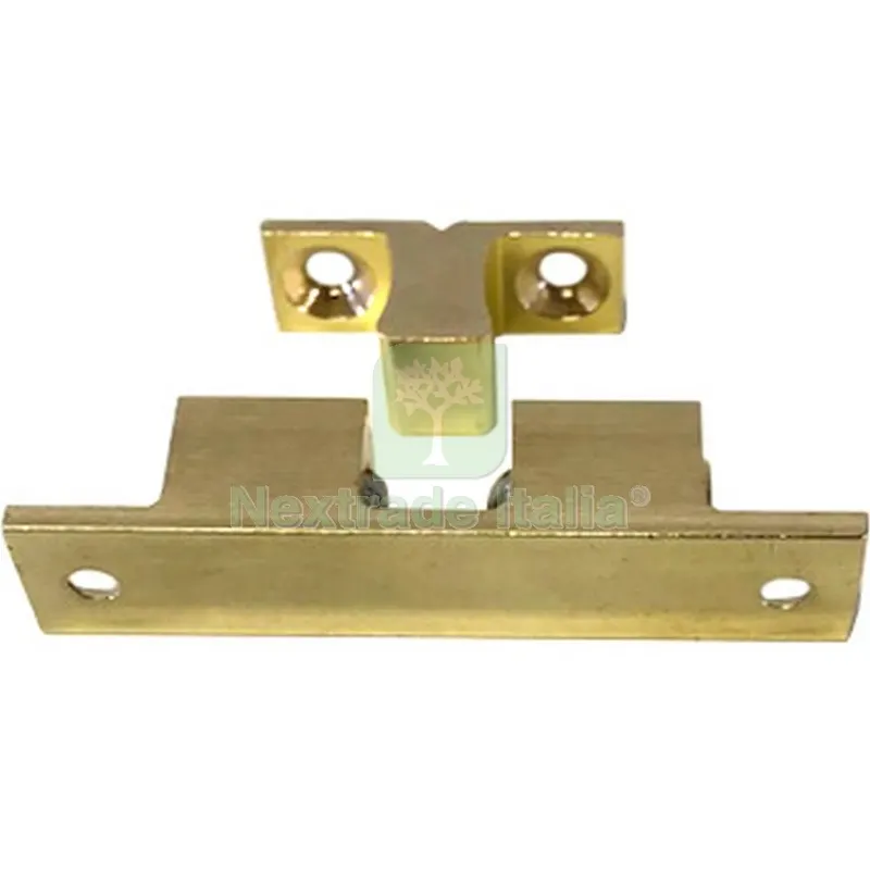 20PZ Imof Cricchetto Oro Lucido ART. 533 a Due Sfere MM.39X9 — Cinghie e tiranti a cricchetto — rif. FERX.1524