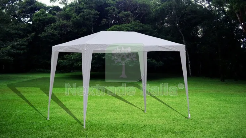 GAZEBO METAL/PE MT.2X3 BIANCO MOD.FIER.YF-3303B — Gazebo e strutture giardino — rif. FERX.15260