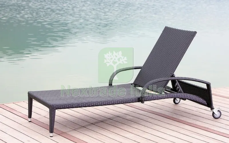 Lettino Prendisole Polirattan Acapulco — Lettini e arredo piscina — rif. FERX.15263 Lettino Prendisole Polirattan Acapulco — Lettini e arredo piscina — rif. FERX.15263