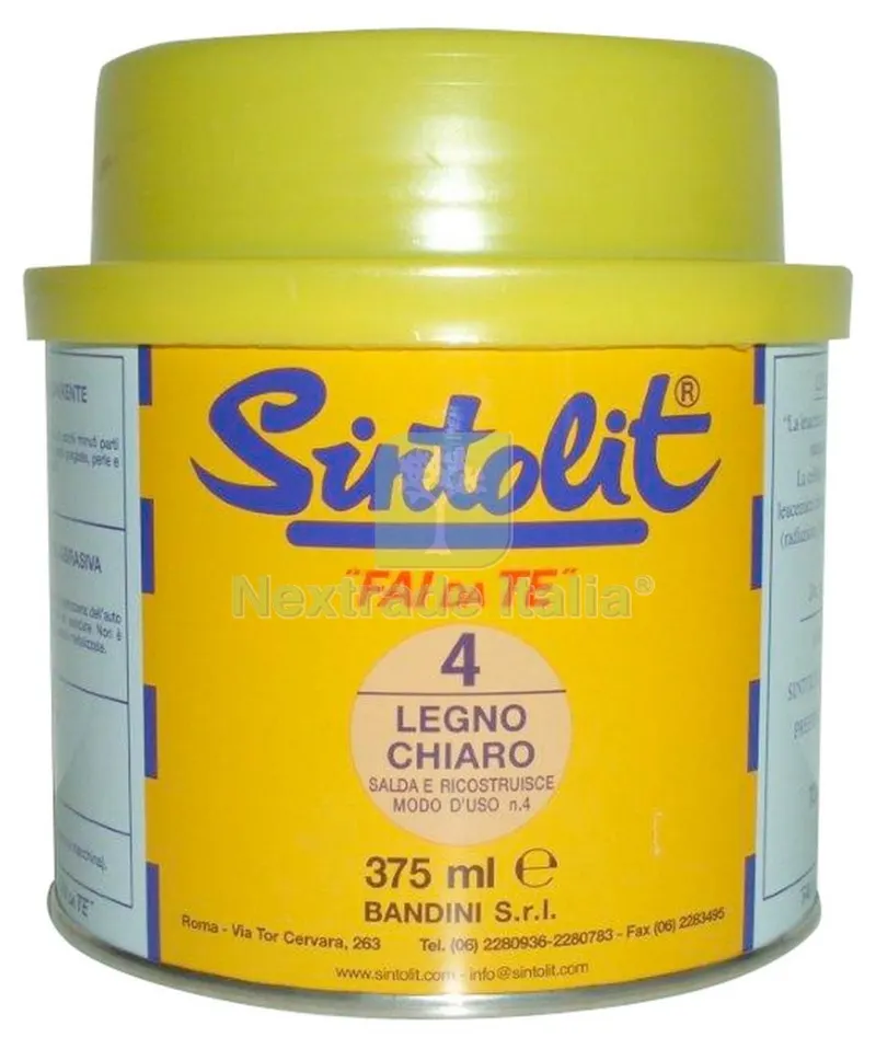 SINTOLEGNO CHIARO ML. 375 — Adesivi e sigillanti — rif. FERX.15313 SINTOLEGNO CHIARO ML. 375 — Adesivi e sigillanti — rif. FERX.15313