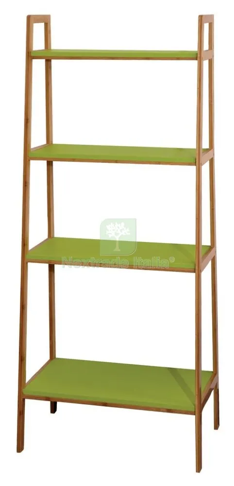 Mobile MOD NH6803B 4RIPIANI CM 60X34X147H Verde — Casalinghi e organizzazione — rif. FERX.15384