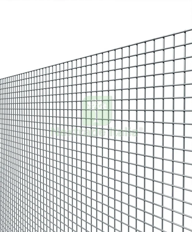 Rete per Recinzione Elettrosaldata Zincata Maglia MM 12X25 Altezza 80 CM 25 MT — Reti e recinzioni — rif. FERX.15473 Rete per Recinzione Elettrosaldata Zincata Maglia MM 12X25 Altezza 80 CM 25 MT — Reti e recinzioni — rif. FERX.15473