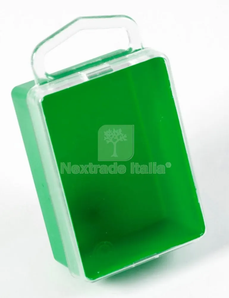 90PZ SCATOLA PLASTICA 50X70 VERDE — Casalinghi e organizzazione — rif. FERX.15582
