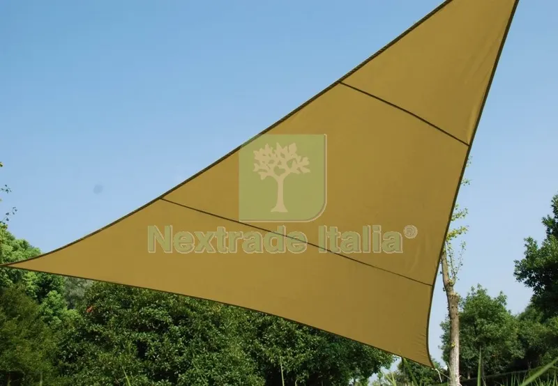 TELO POLIESTERE "VELA" CM 500X500X500 MT 5X5X5 TRIANGOLARE BEIGE — Reti e recinzioni — rif. FERX.15619 TELO POLIESTERE "VELA" CM 500X500X500 MT 5X5X5 TRIANGOLARE BEIGE — Reti e recinzioni — rif. FERX.15619
