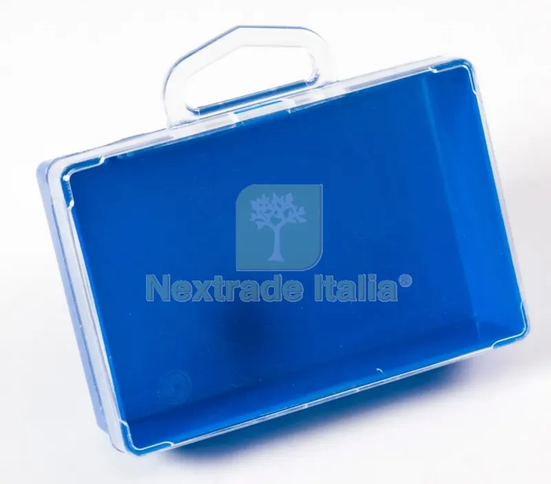 30PZ SCATOLA PLASTICA 105X70 AZZURRA — Casalinghi e organizzazione — rif. FERX.15623 30PZ SCATOLA PLASTICA 105X70 AZZURRA — Casalinghi e organizzazione — rif. FERX.15623