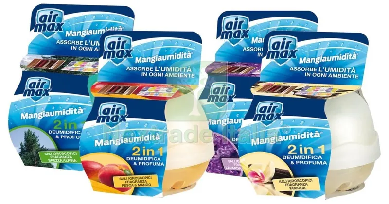 12PZ AIRMAX KIT DEO GR.40 ASSORTITO — Casalinghi e organizzazione — rif. FERX.15625
