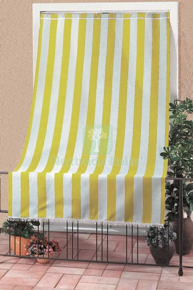 Tenda da Sole CM.200X300 Giallo Rigato — Tende e zanzariere — rif. FERX.15626 Tenda da Sole CM.200X300 Giallo Rigato — Tende e zanzariere — rif. FERX.15626