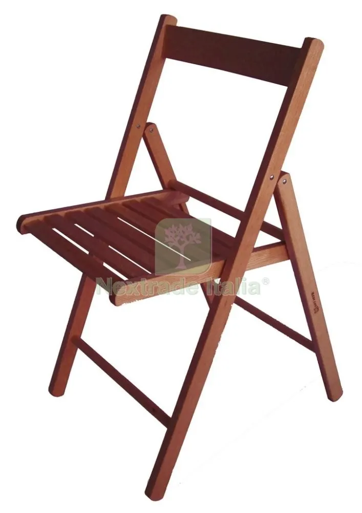 4PZ Sedia Legno MOD.RIO Noce — Arredo — rif. FERX.15632