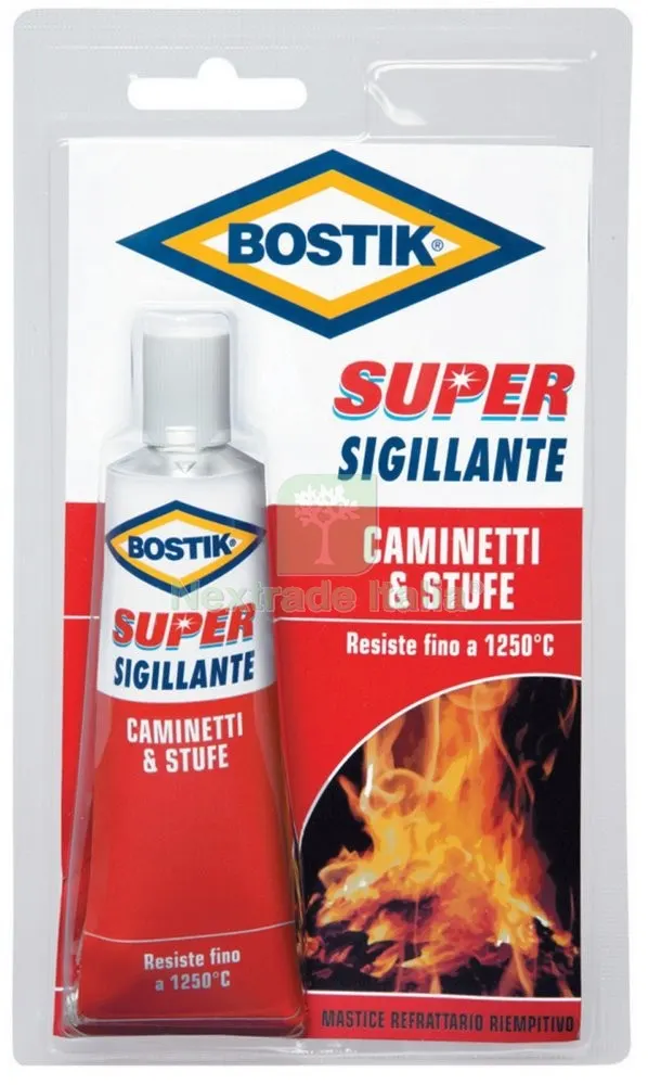 BOSTIK MASTICE CAMINETTI STUFE TUBETTO 100 G — Adesivi e sigillanti — rif. FERX.15649 BOSTIK MASTICE CAMINETTI STUFE TUBETTO 100 G — Adesivi e sigillanti — rif. FERX.15649