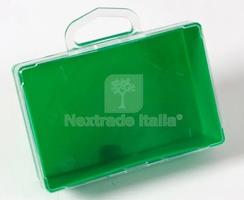 40PZ SCATOLA PLASTICA 105X70 VERDE — Casalinghi e organizzazione — rif. FERX.15696 40PZ SCATOLA PLASTICA 105X70 VERDE — Casalinghi e organizzazione — rif. FERX.15696