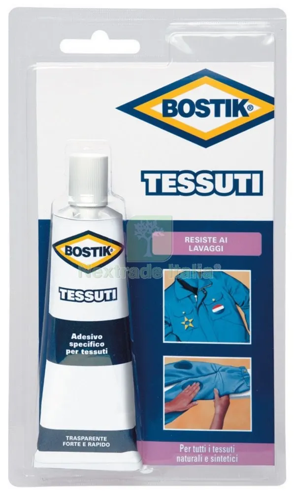 6PZ BOSTIK COLLA PER TESSUTO GR.50 — Adesivi e sigillanti — rif. FERX.15702 6PZ BOSTIK COLLA PER TESSUTO GR.50 — Adesivi e sigillanti — rif. FERX.15702