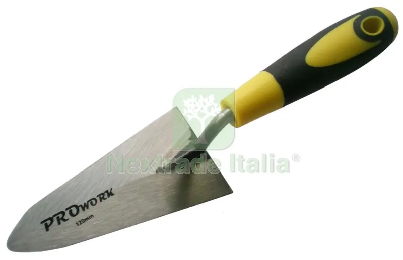 12PZ CAZZUOLINO A FOGLIA DI OLIVO MM.140 — Utensili muratura — rif. FERX.15761 12PZ CAZZUOLINO A FOGLIA DI OLIVO MM.140 — Utensili muratura — rif. FERX.15761