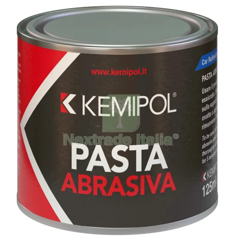 12PZ PASTA ABRASIVA KEMIPOL ML.125 — Cere e finiture legno — rif. FERX.15779 12PZ PASTA ABRASIVA KEMIPOL ML.125 — Cere e finiture legno — rif. FERX.15779
