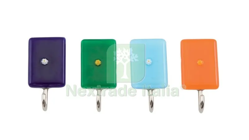 40PZ Gancio Adesivo "murano 2,5X4" — Accessori bagno — rif. FERX.15830 40PZ Gancio Adesivo "murano 2,5X4" — Accessori bagno — rif. FERX.15830