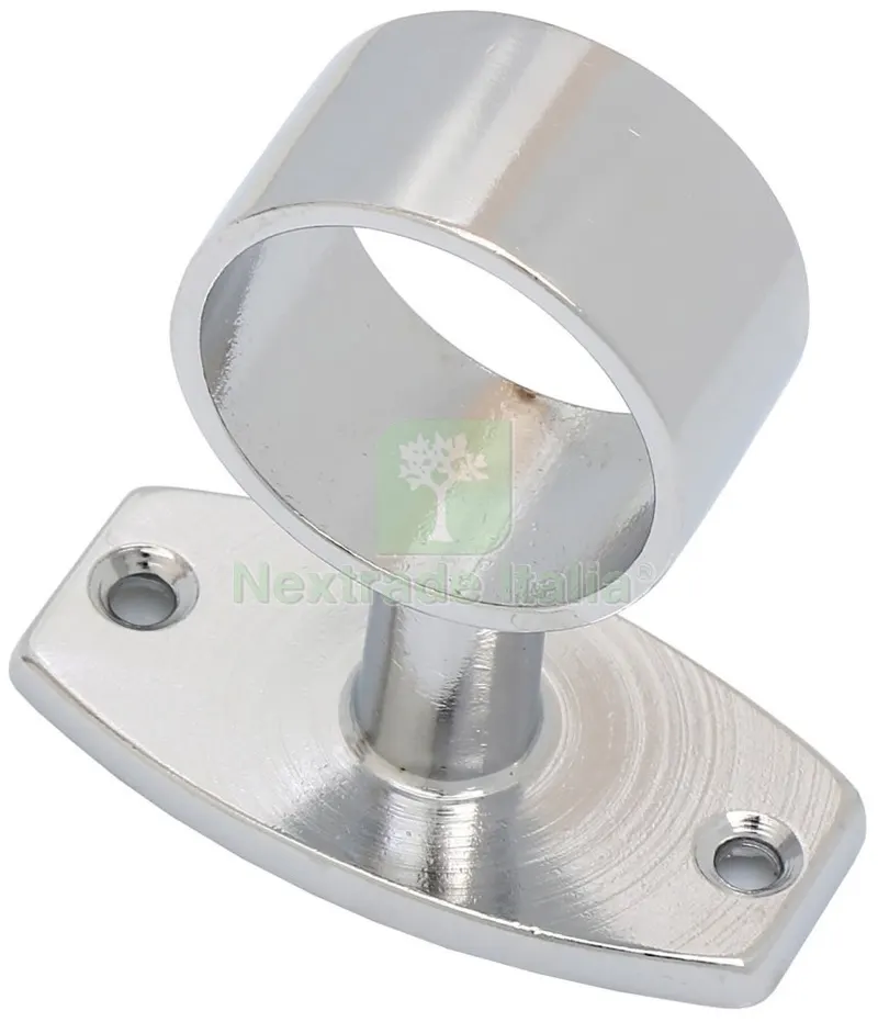 5PZ PASSANTE OTTONE CROMATO DA AVVITARE X TUBO MM.25 — Tubi e raccordi — rif. FERX.15903