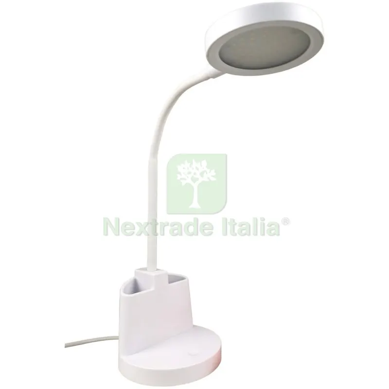 Lampada da Scrittoio LED 7W SWAN2 Bianca — Illuminazione — rif. FERX.1591 Lampada da Scrittoio LED 7W SWAN2 Bianca — Illuminazione — rif. FERX.1591