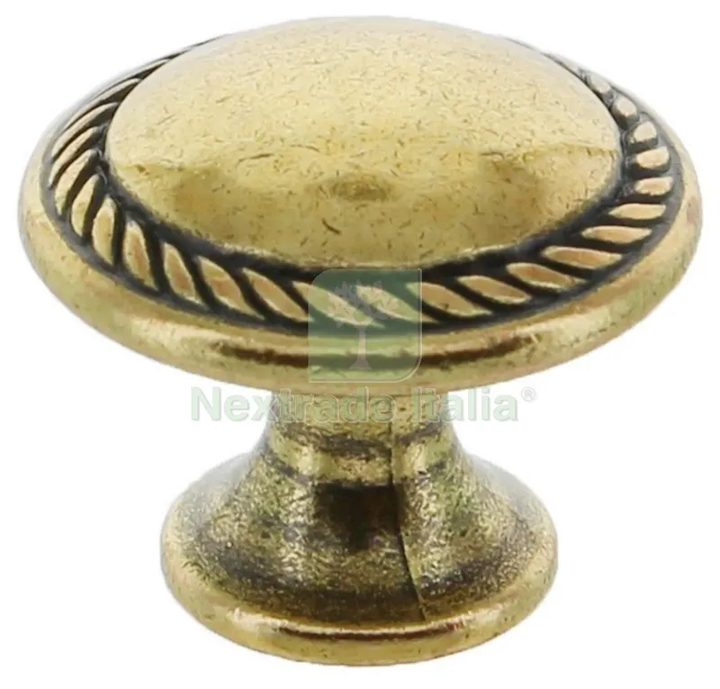 50PZ POMOLO ANTICHIZZATO ART. 24223 MM.25 ORO VALENZA — Maniglie e pomelli — rif. FERX.1594 50PZ POMOLO ANTICHIZZATO ART. 24223 MM.25 ORO VALENZA — Maniglie e pomelli — rif. FERX.1594