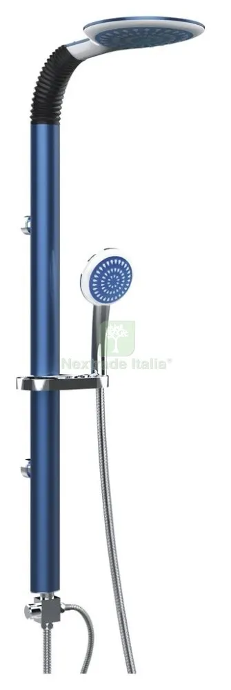 Colonna Doccia con SOFFIONE+DOCCETTA H68 Blu — Rubinetti e valvole — rif. FERX.15952 Colonna Doccia con SOFFIONE+DOCCETTA H68 Blu — Rubinetti e valvole — rif. FERX.15952