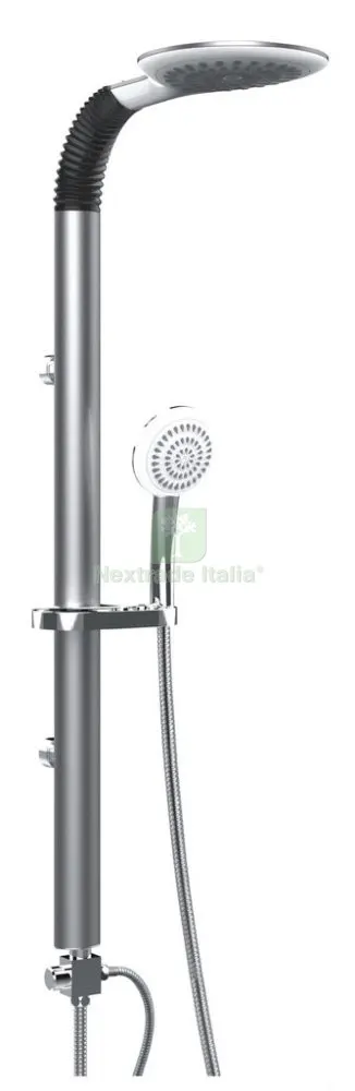 COLONNA DOCCIA COMPLETE DI SOFFIONE+DOCCETTA H68 SATINATO — Rubinetti e valvole — rif. FERX.15954 COLONNA DOCCIA COMPLETE DI SOFFIONE+DOCCETTA H68 SATINATO — Rubinetti e valvole — rif. FERX.15954
