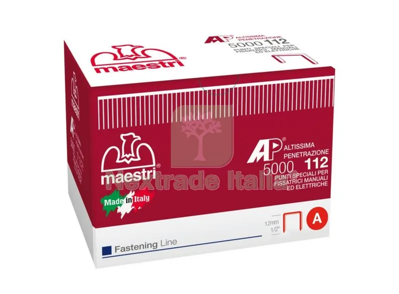 Maestri Punti ART. 112AP (PZ.5000) — Chiodi e graffe — rif. FERX.15971