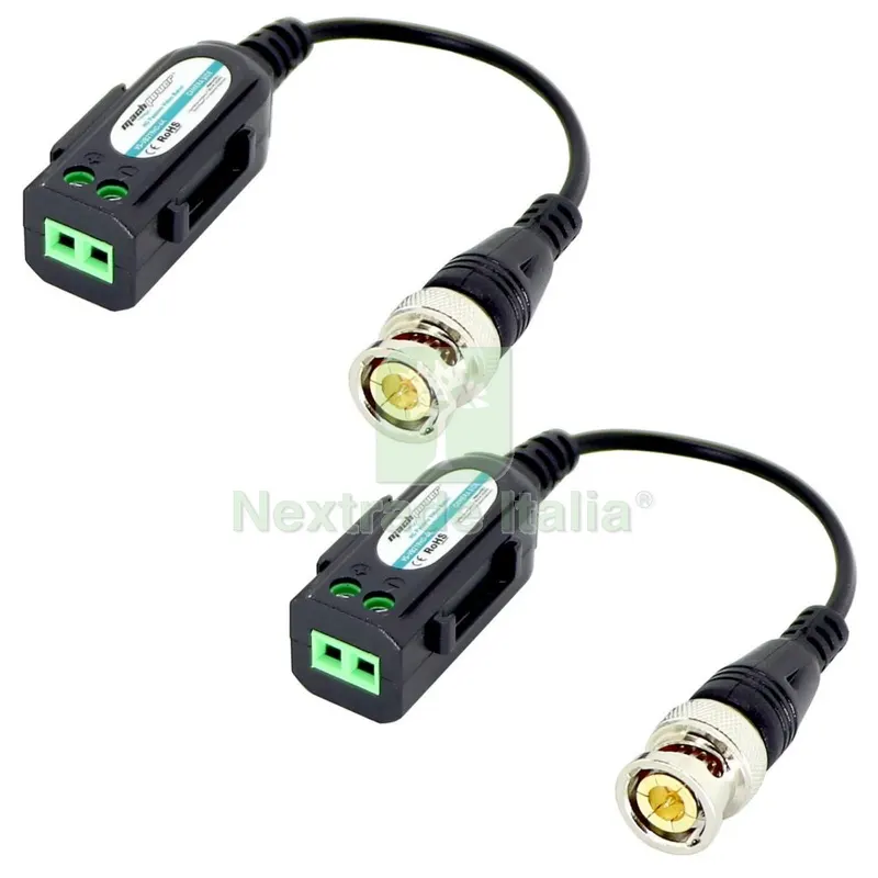 VIDEOSORVEGLIANZA COPPIA BALUN AD UN CANALE — Elettronica e TV — rif. FERX.16074 VIDEOSORVEGLIANZA COPPIA BALUN AD UN CANALE — Elettronica e TV — rif. FERX.16074