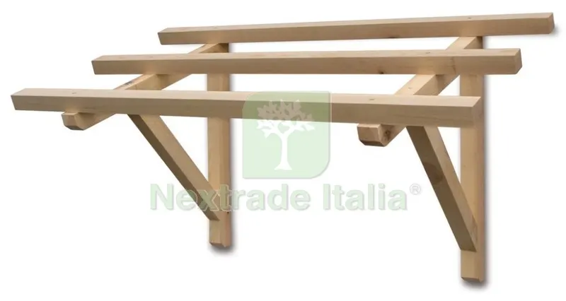 Pensilina Senza Copertura 120X61,5X69,5CM. — Gazebo e strutture giardino — rif. FERX.16180