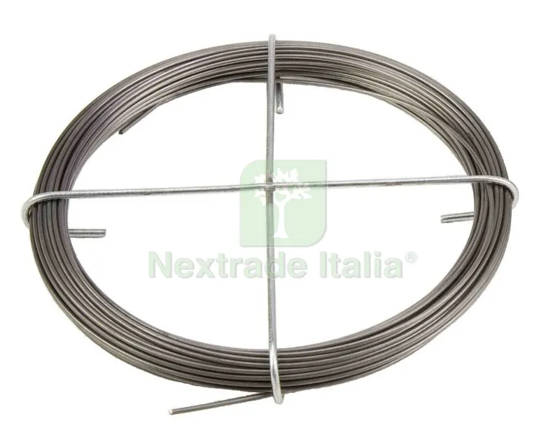 10PZ FILO ACCIAIO C85 DIAMETRO MM 0,8 LUNGHEZZA 22 MT MATASSINA 100 G — Fili, cavetti e catene metalliche — rif. FERX.16183