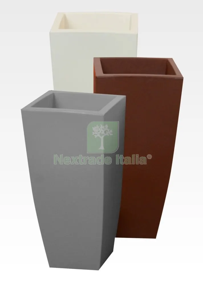 VASO HOME QUADRO 33X33XH70 CM GHIACCIO — Vasi e fioriere — rif. FERX.16190 VASO HOME QUADRO 33X33XH70 CM GHIACCIO — Vasi e fioriere — rif. FERX.16190
