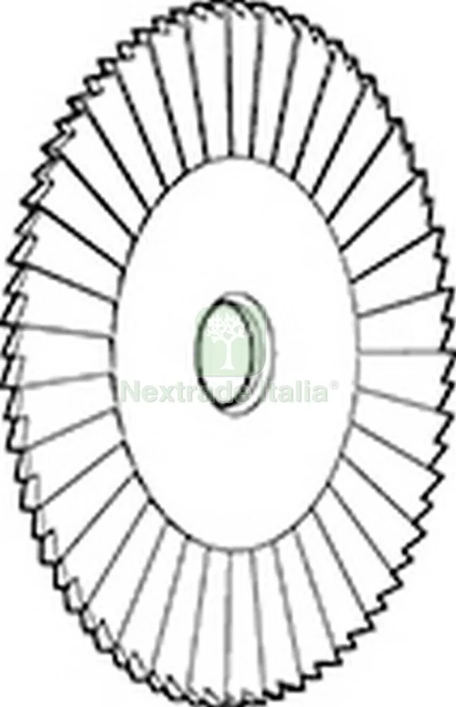 SILCA FRESA PER DUPLICATRICE A DOPPIA MAPPA MOD.701744ZB(3DT) — Chiavi grezze e duplicati — rif. FERX.16200 SILCA FRESA PER DUPLICATRICE A DOPPIA MAPPA MOD.701744ZB(3DT) — Chiavi grezze e duplicati — rif. FERX.16200